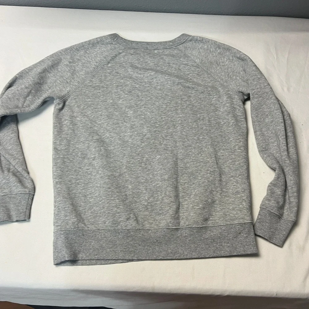 Old Navy Kids Good Times Sweatshirt Crew Neck Pullover Comfy Heather‎ Gray XS